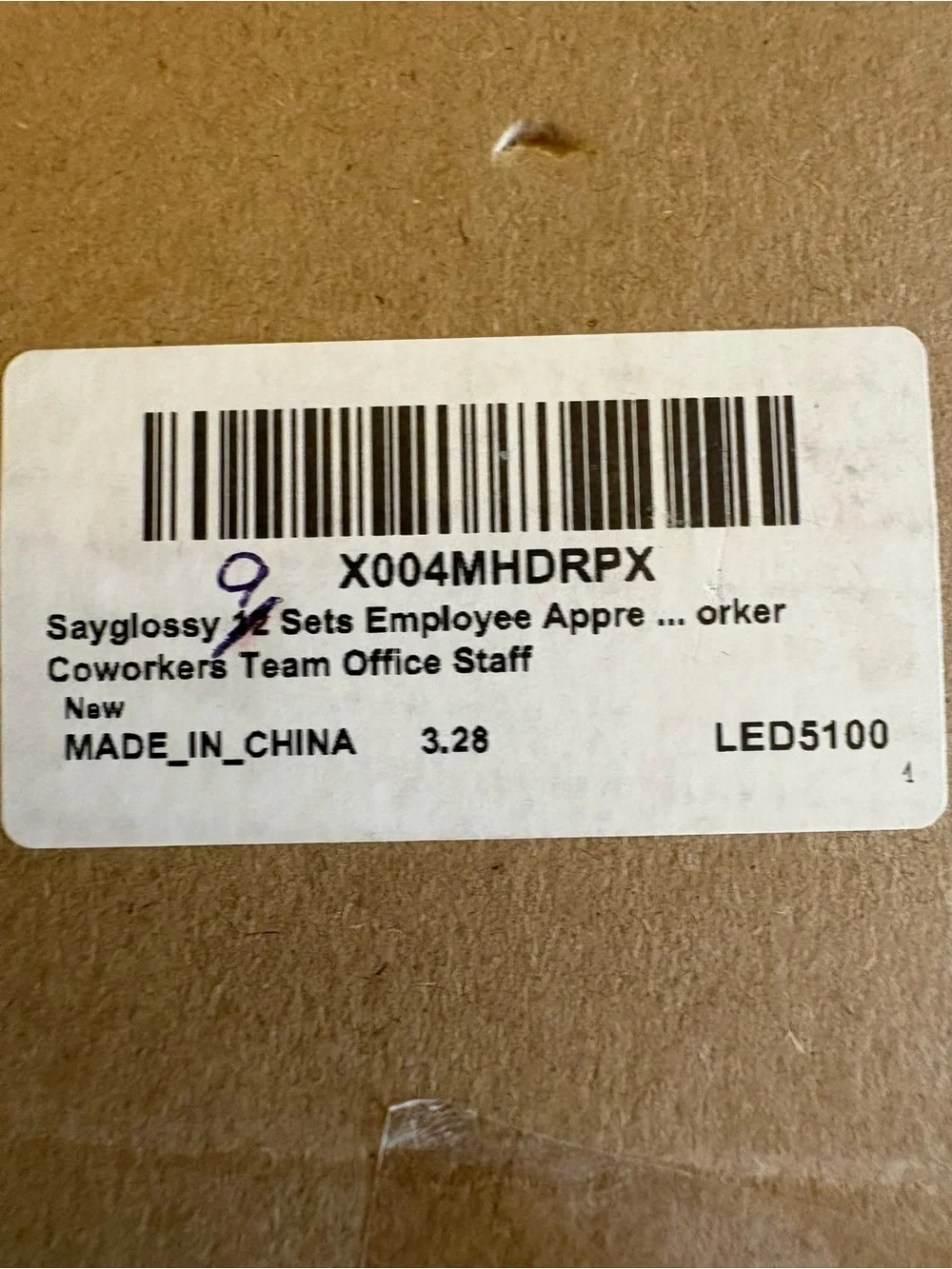 Sayglossy bright assorted
